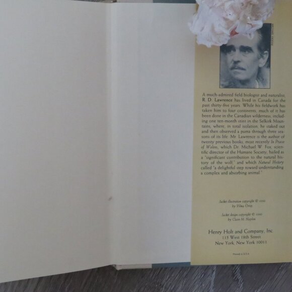 The White Puma R.D. Lawrence Hardcover 1990 1st Edition (F78) - Picture 9 of 11